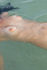 Ruth playing naked at the sea-11
