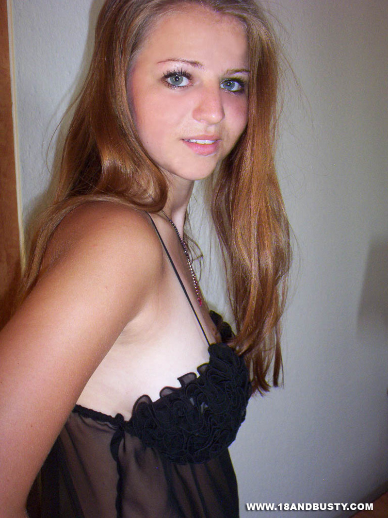 Busty amateur teen with big naturals-01