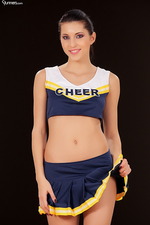 Playful Ann in cheerleader uniform-00