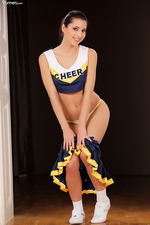 Playful Ann in cheerleader uniform-03