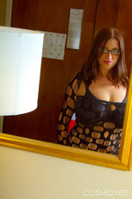 Sexy Nerd Presenting Her Big Naturals-08