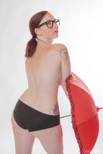 Busty Tattooed Mary Helen Wearing Glasses-03