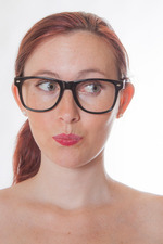 Busty Tattooed Mary Helen Wearing Glasses-10