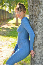 Naughty Vanna Masturbating Outdoors-13