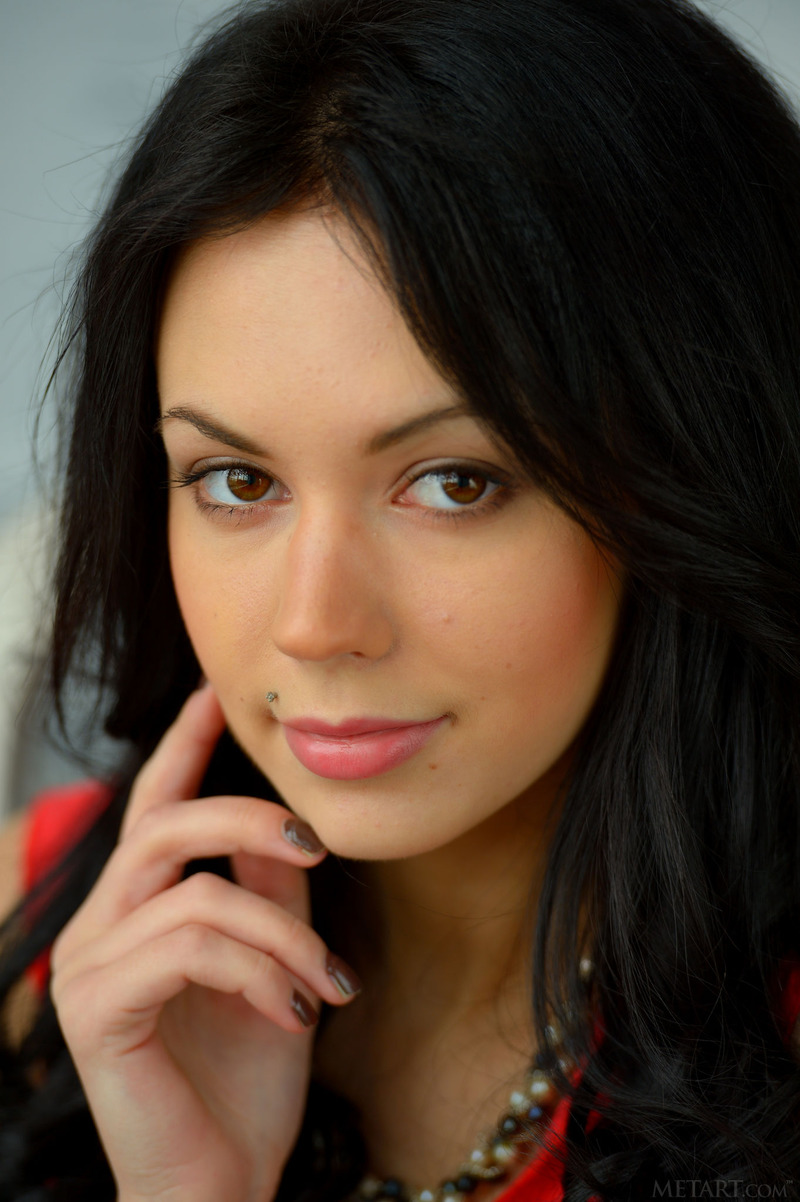 Lovely Black Haired Teen Genie-01