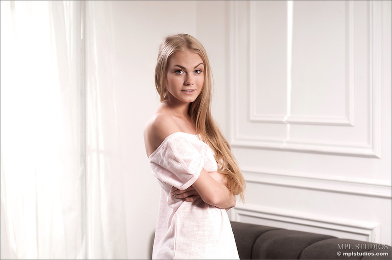 Busty Teen Erika Gets Naked-01