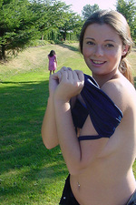 Naked busty teen outdoor pics-03