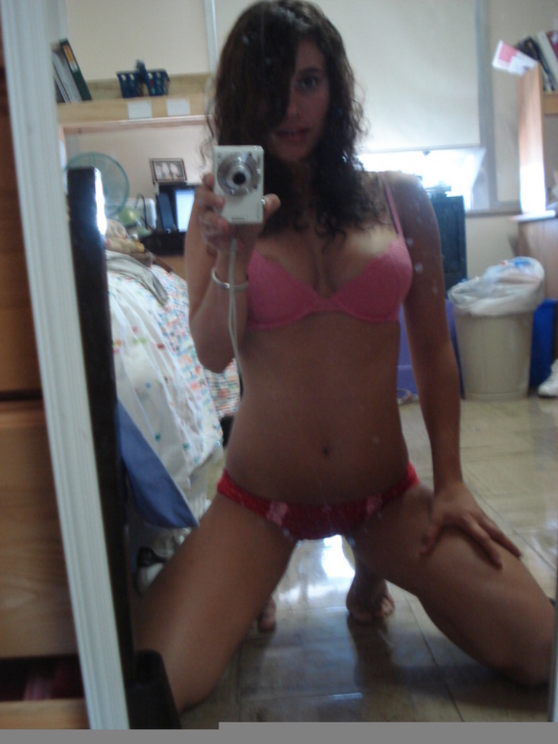 Blonde and brunette selfshooters-06