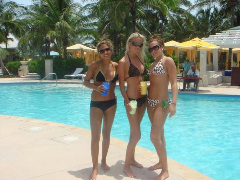 Hot bikini babes showing off at the beach-05