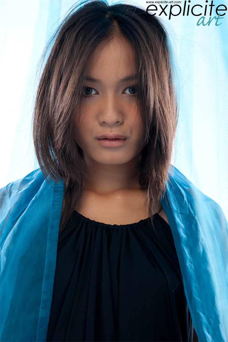 Asian Angel called Yoko stripping naked-00