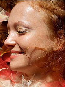 Artistic pics by a natural redhead teen