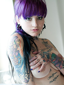 Tattooed Punk Chick