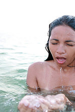 Ruth Is Nude By The Sea-17