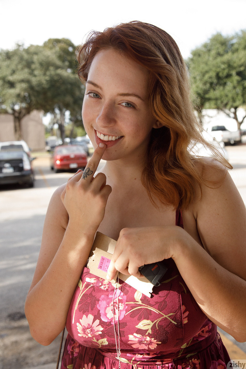 Kelsey Berneray Flashing Her Really Big Boobs-10